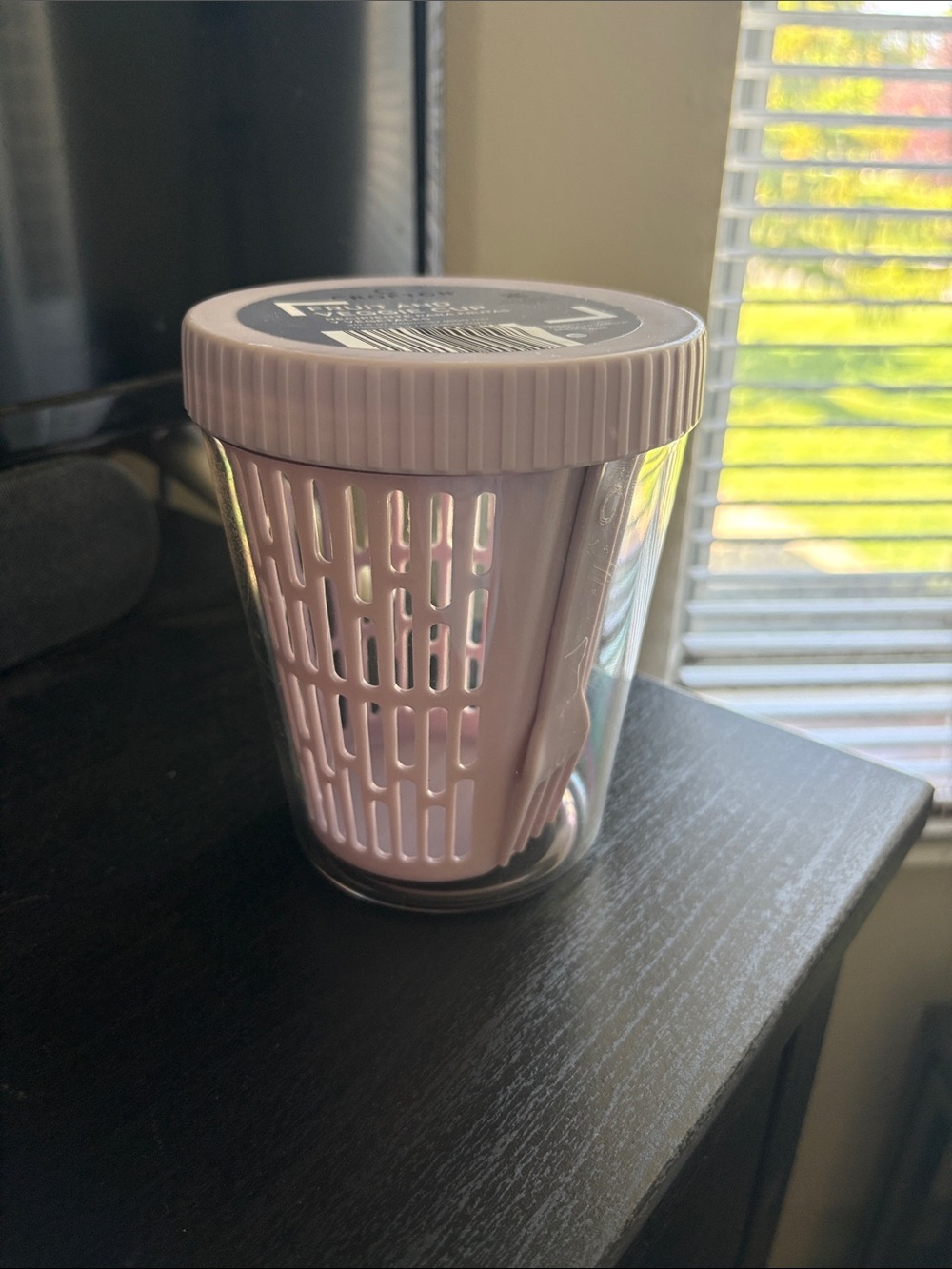 Pink Kitchen Produce Saver Container - Breathable Fruit & Vegetable Storage